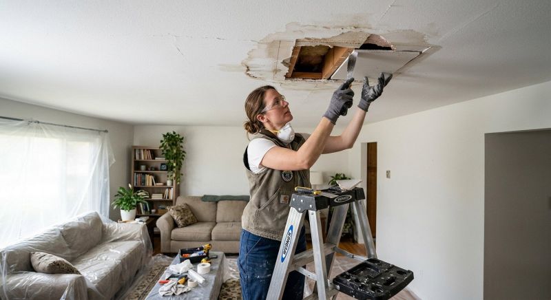 Ceiling Repair Service in Kansas City, KS