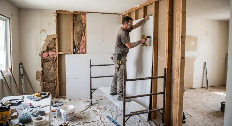 Drywall Construction in Kansas City, KS