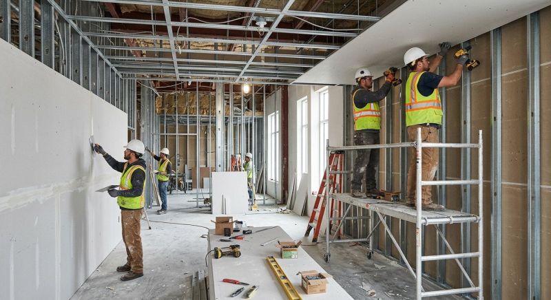 House Drywall Installation in Wilmington, NC