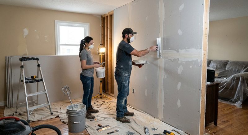 Drywall Renovation in Overland Park, KS